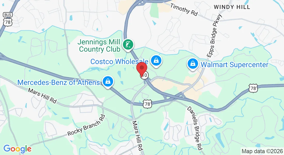 1351 Jennings Mill Rd, Bogart, GA 30622, USA