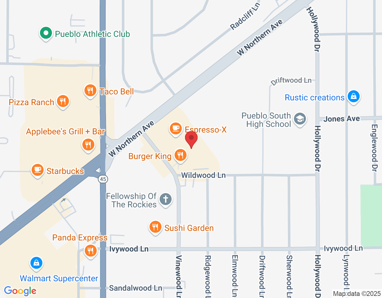 1834 Vinewood Ln, Pueblo, CO 81005, USA
