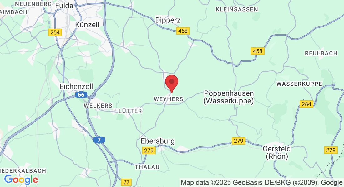 Birkenweg 20, 36157 Ebersburg, Deutschland