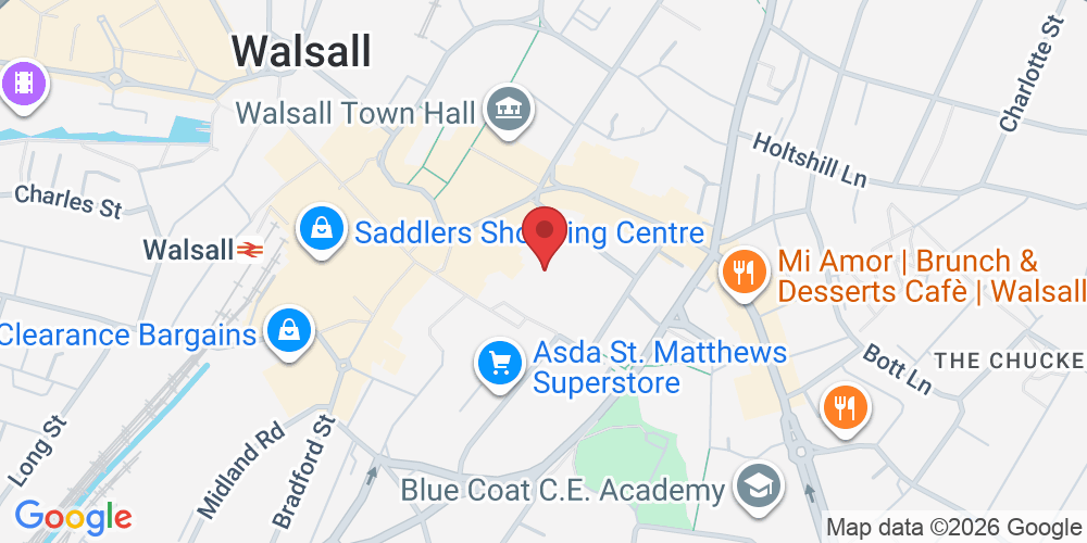 32a, Shopping Centre, Walsall WS1 1PY, UK