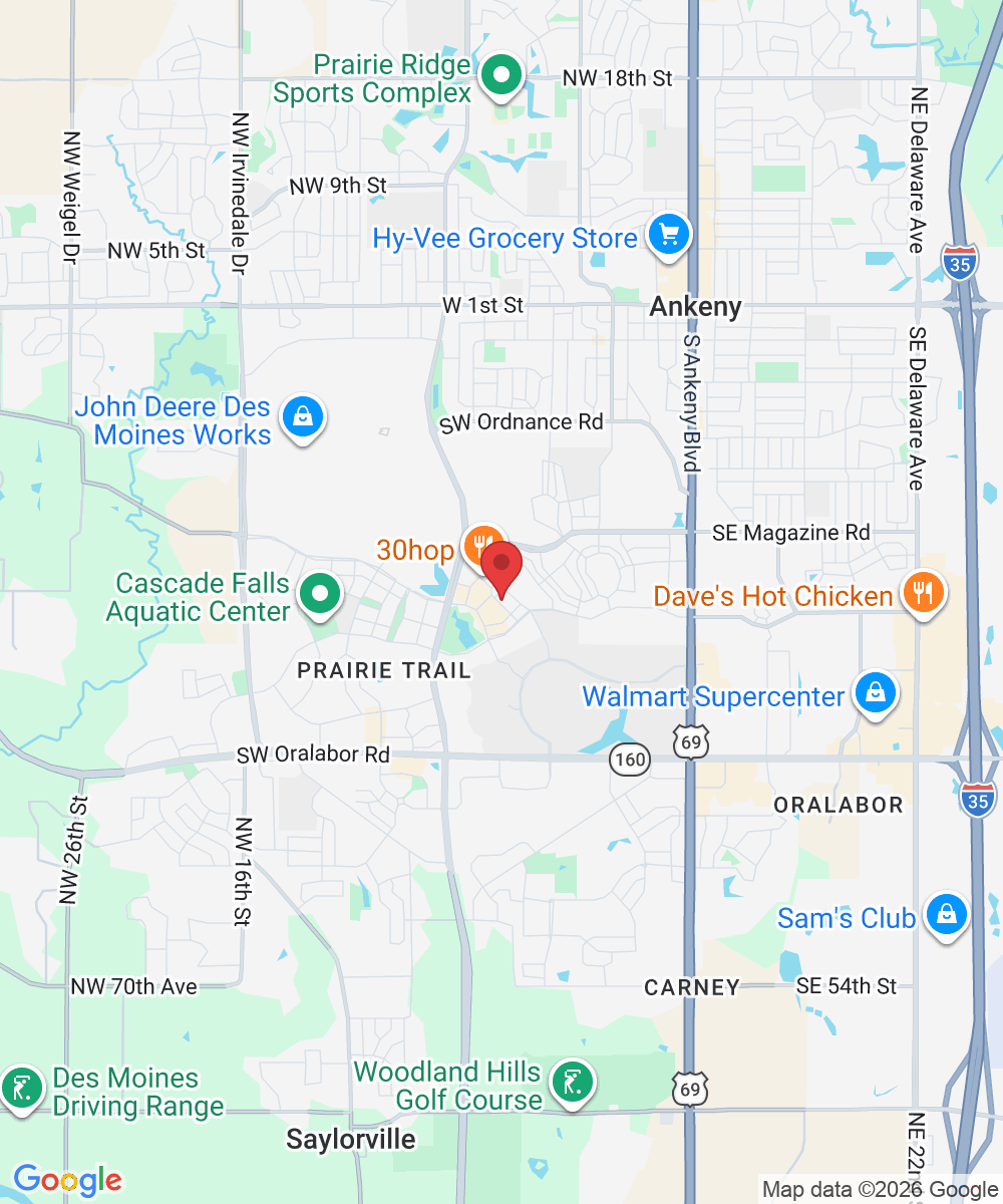 1360 SW Park Square Dr ste 106, Ankeny, IA 50023, USA