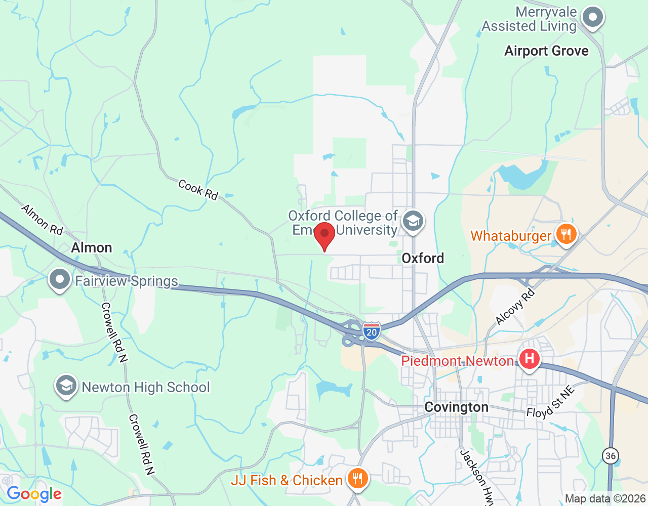 636 Moore St, Oxford, GA 30054, USA