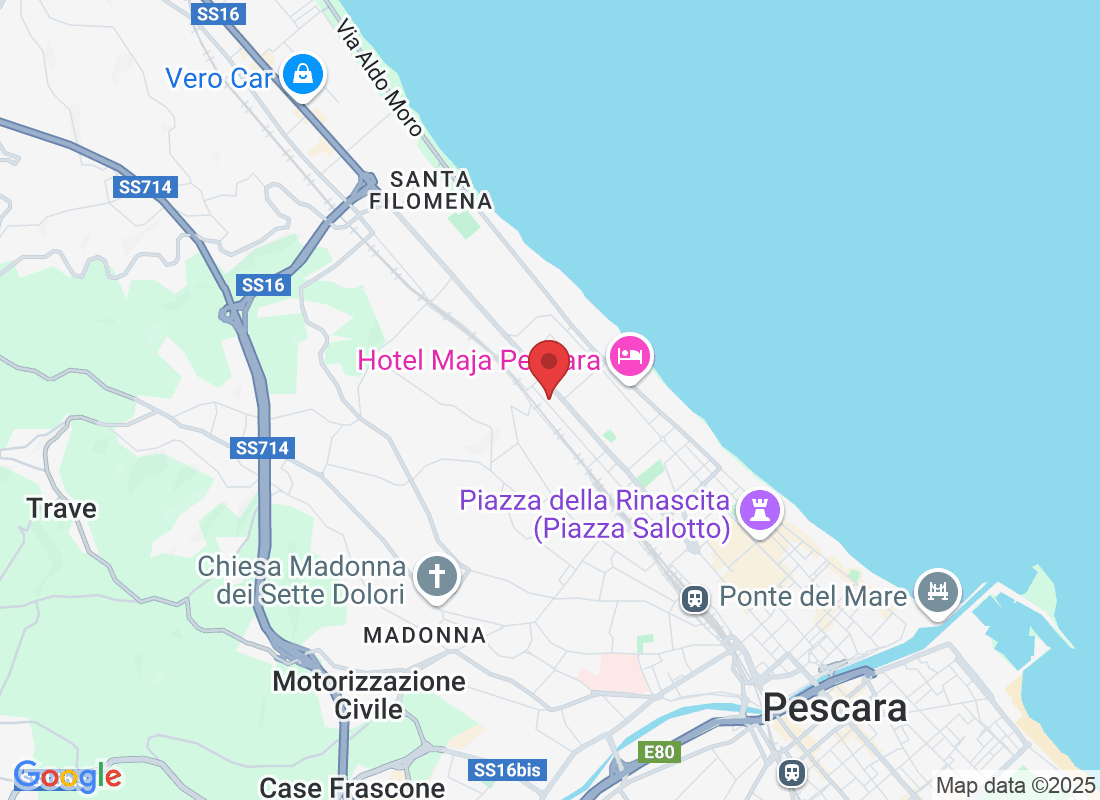 Piazza Duca degli Abruzzi, 34, 65123 Pescara PE, Italia