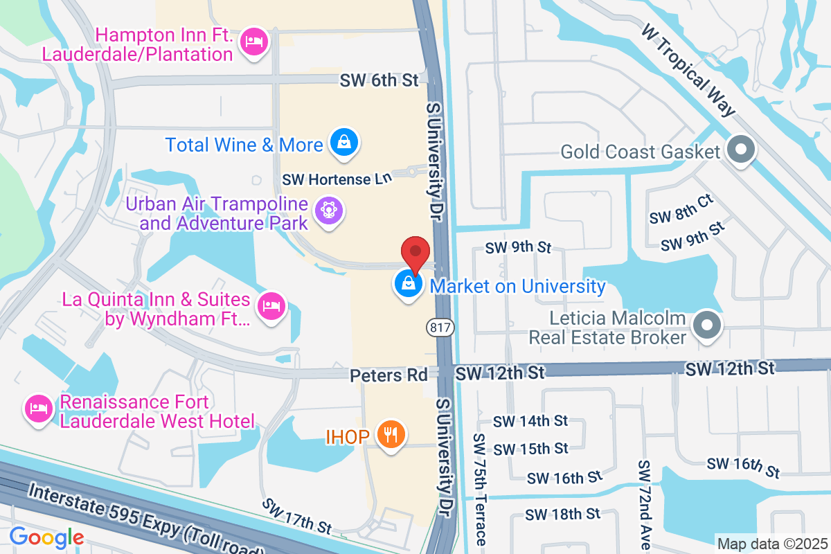 1011 S University Dr, Plantation, FL 33317, USA