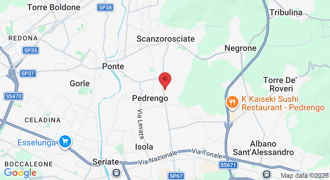 Viale Fratelli Kennedy, 15h, 24066 Pedrengo BG, Italia