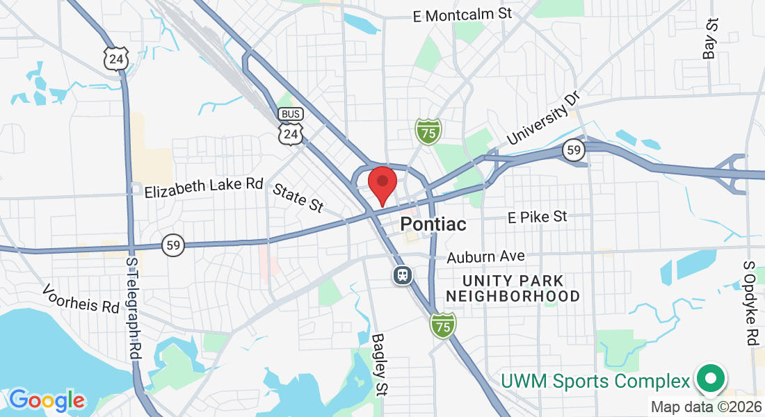 48 W Huron St, Pontiac, MI 48342, USA