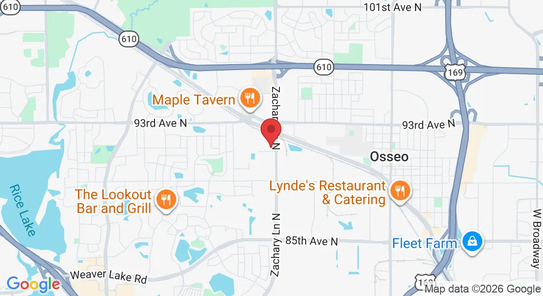 11102 91st Ave N ste 100, Osseo, MN 55369, USA