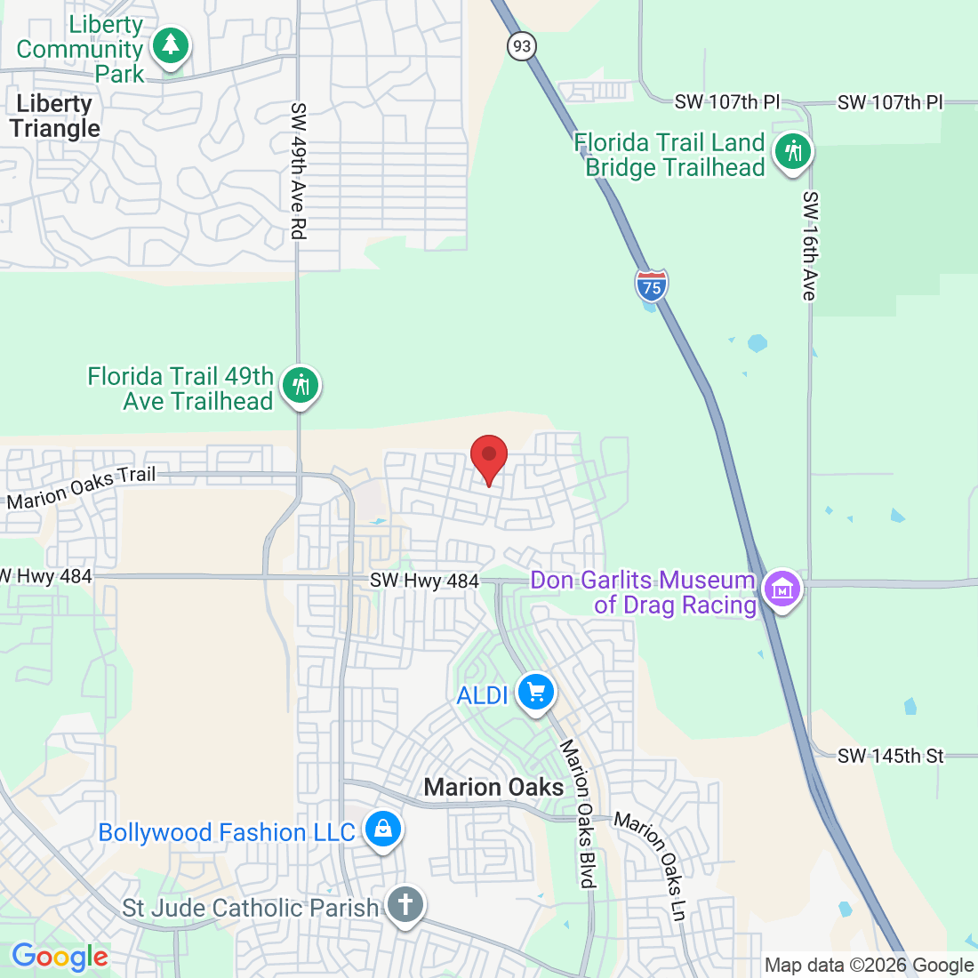 3662 SW 129th Pl, Ocala, FL 34473, USA