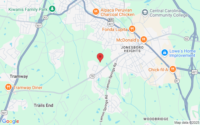 Lilford St, Sanford, NC 27330, USA