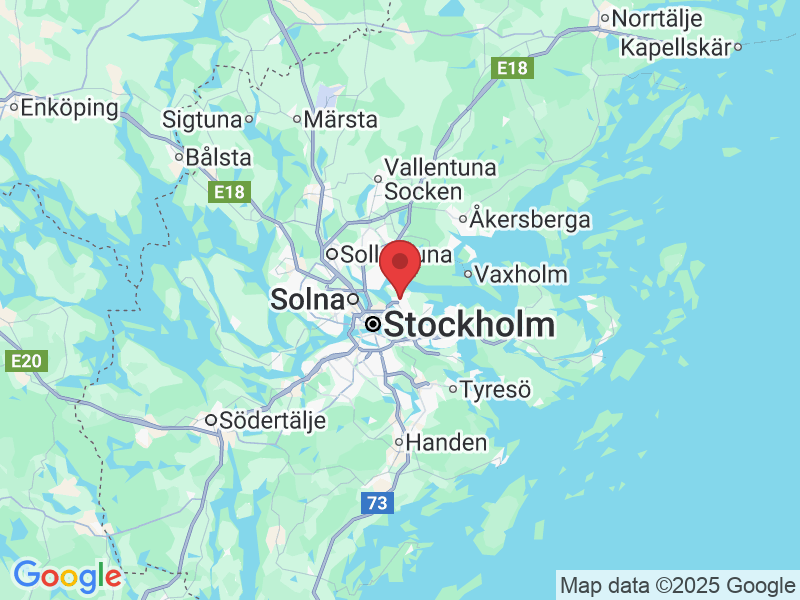 Stockholmsvägen, Lidingö, Sverige