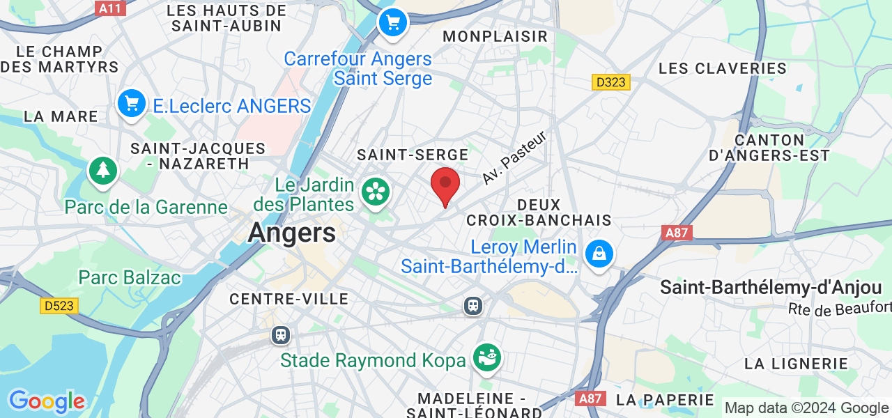 139 Av. Pasteur, 49100 Angers, France