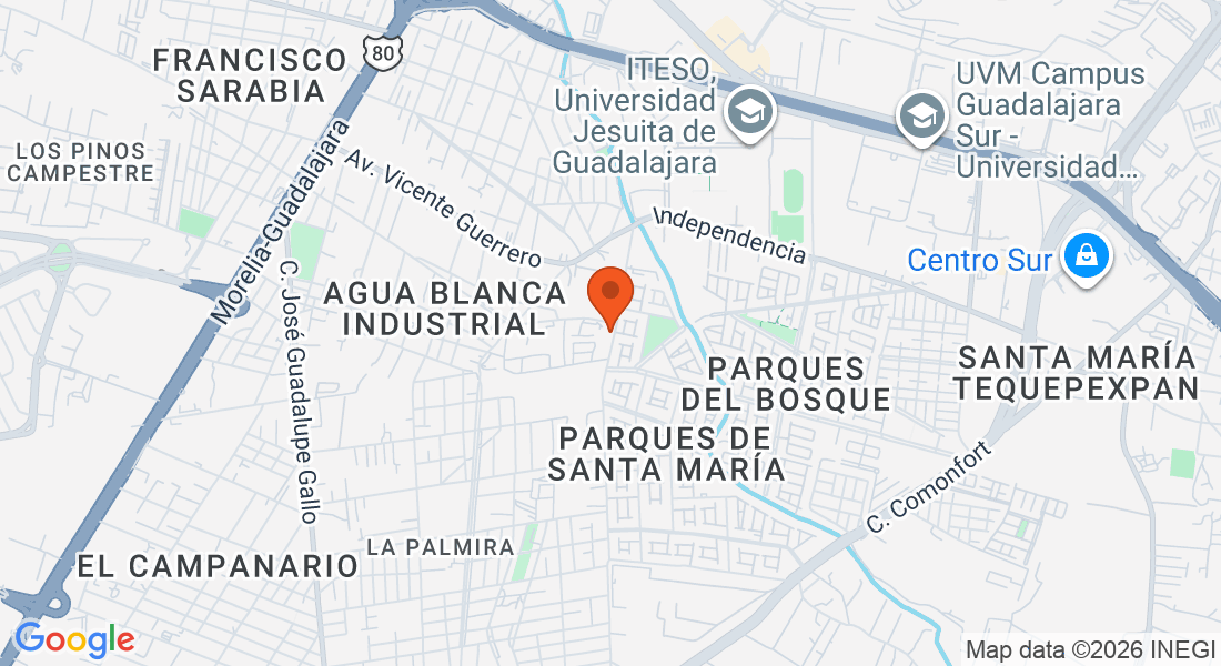 C. Bahías de Huatulco 220, La Florida, 45609 San Pedro Tlaquepaque, Jal., México