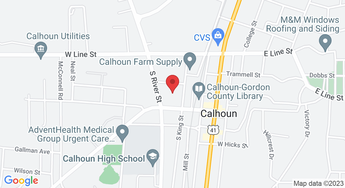 120 N King St, Calhoun, GA 30701, USA