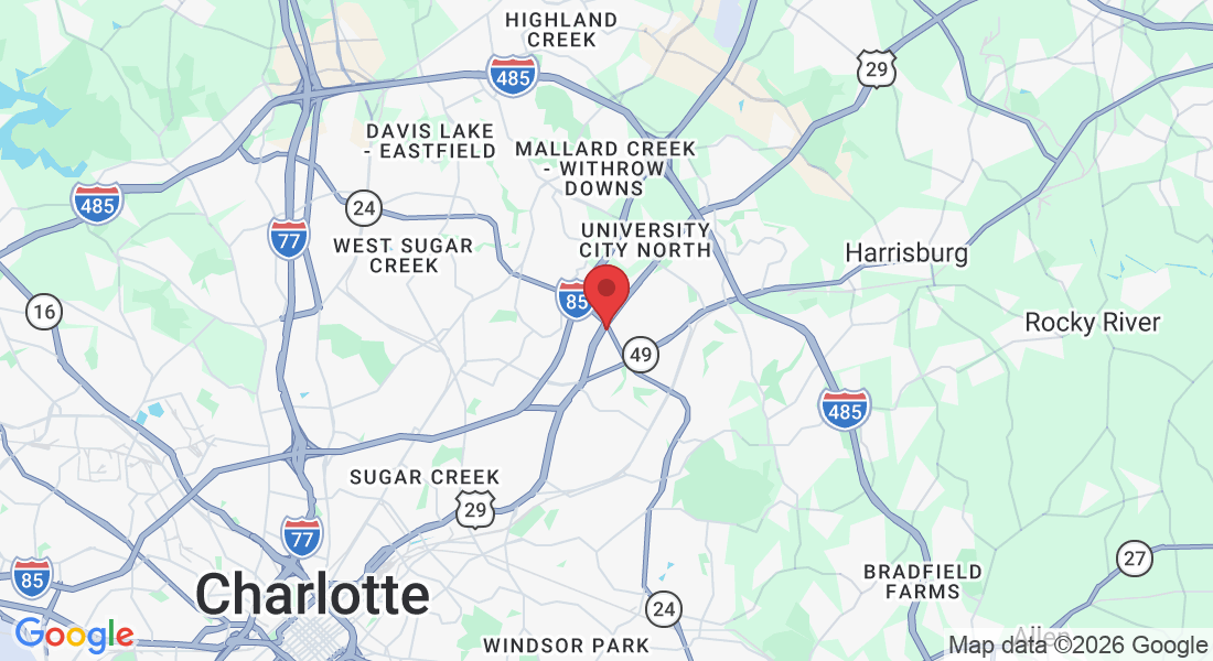 230 E W.T. Harris Blvd, Charlotte, NC 28262, USA