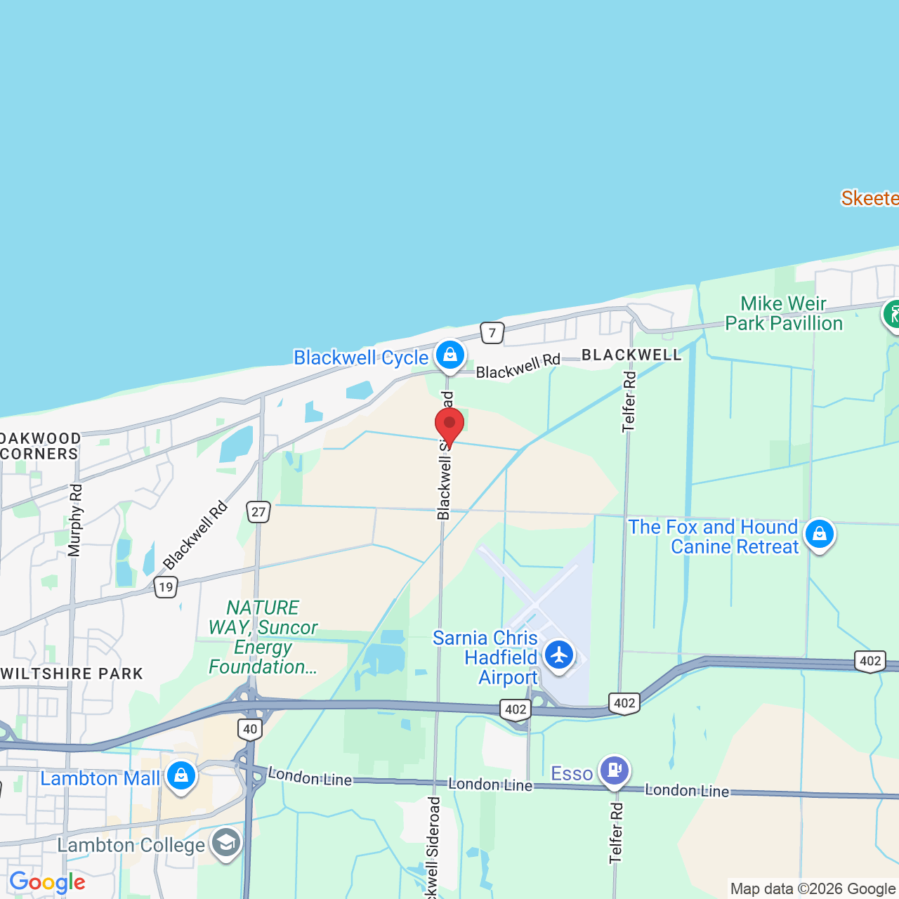 5641 Blackwell Sideroad, Sarnia, ON N7T 7H4, Canada