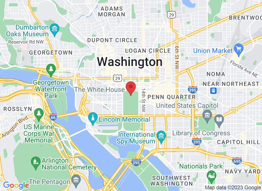 1600 Pennsylvania Avenue NW, Washington, DC 20500, USA