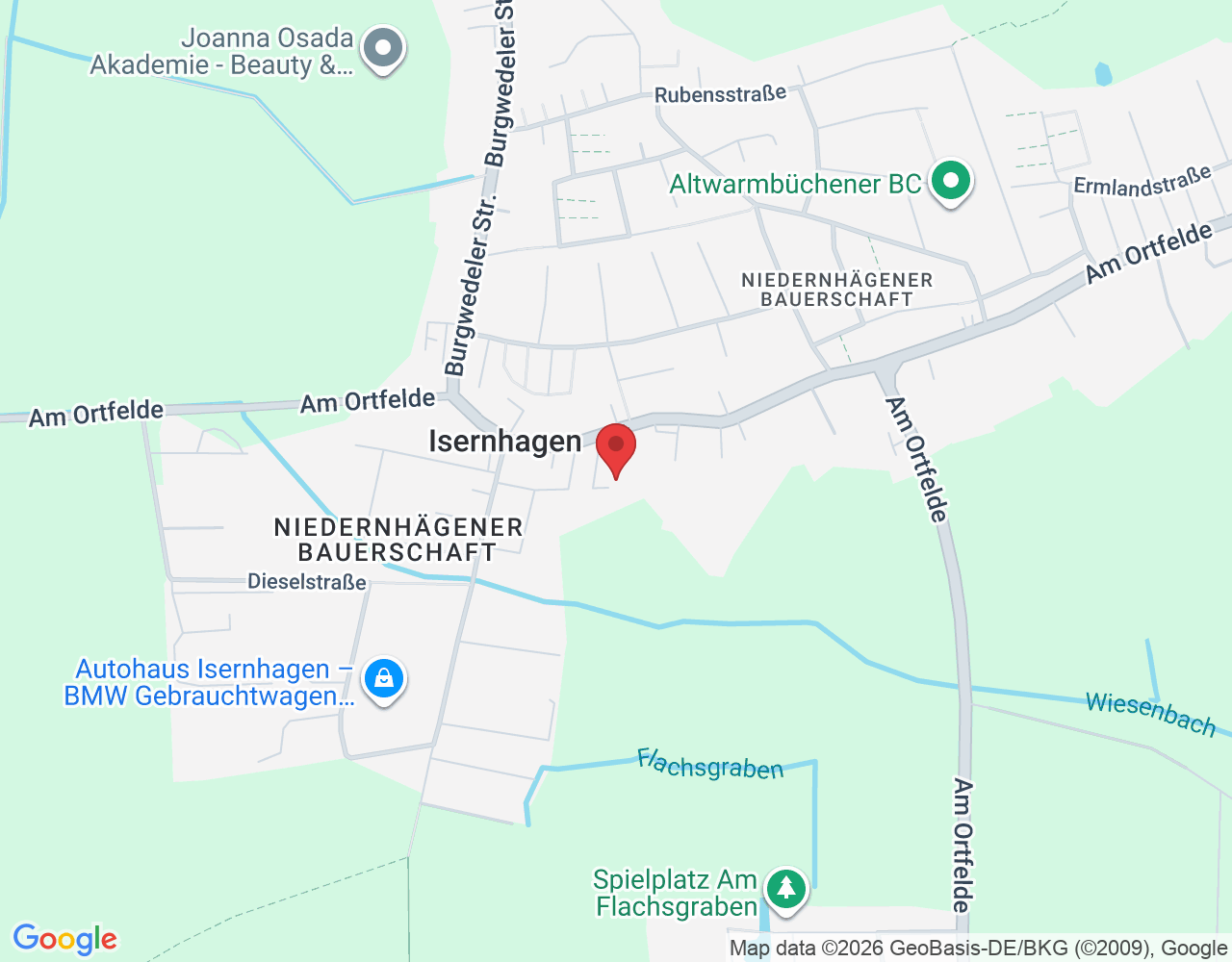 Am Ortfelde 22A, 30916 Isernhagen, Germany