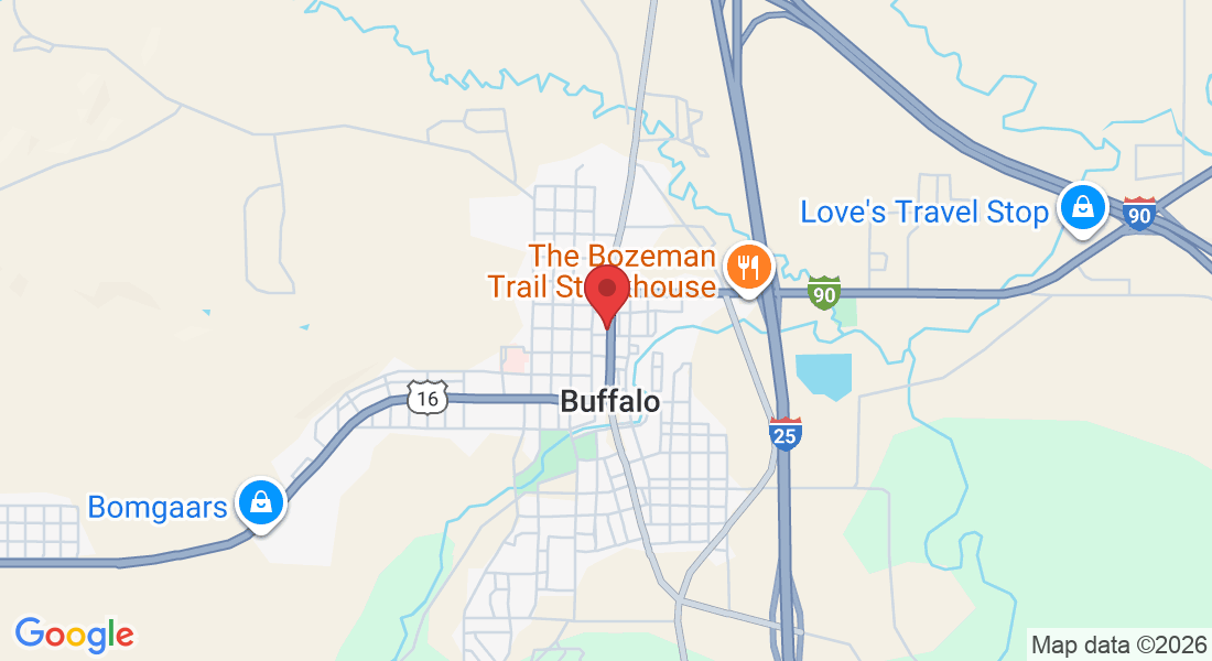 412 N Main St ste 100, Buffalo, WY 82834, USA