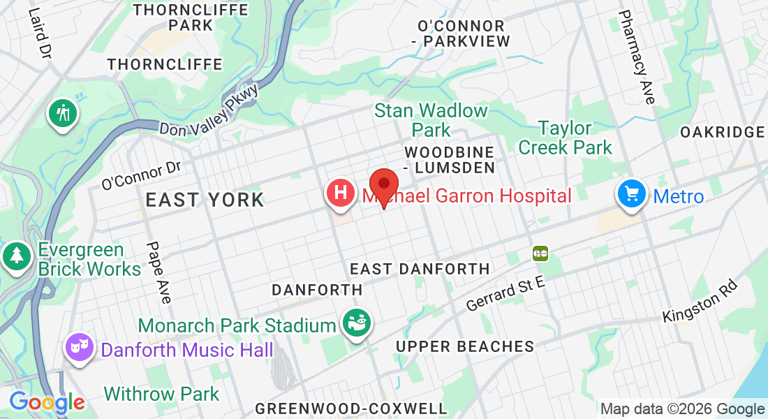 750 Sammon Ave, Toronto, ON M4C 2E5, Canada