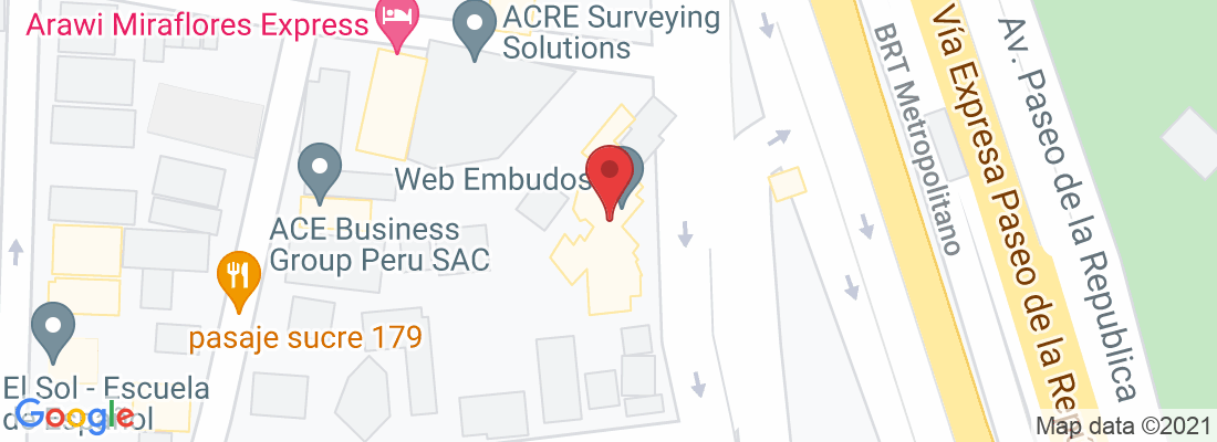 Av. Reducto 816, Miraflores 15074, Perú