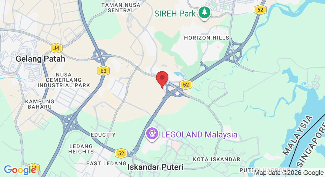 JALAN NADI 1, Taman Bukit Senadi, 79100 Iskandar Puteri, Johor Darul Ta'zim, Malaysia