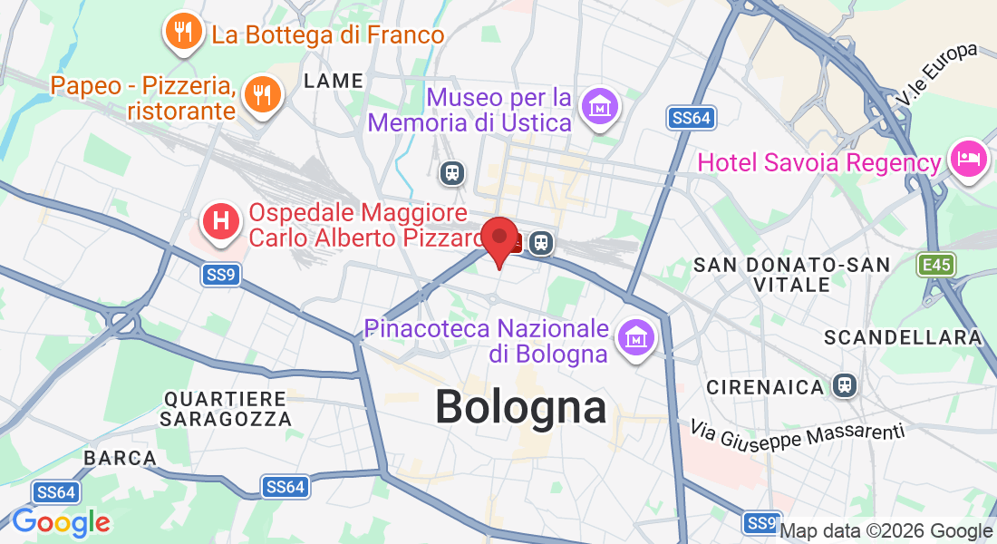 Via Giovanni Amendola, 8, 40121 Bologna BO, Italia