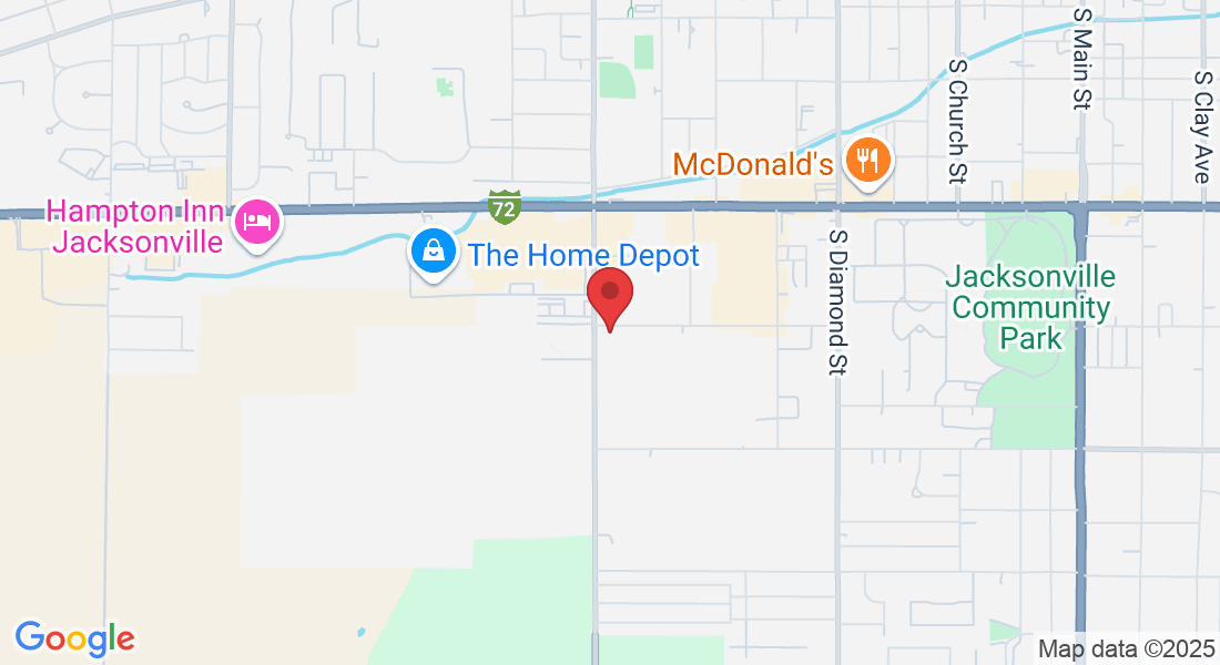 1204 Lincoln Ave, Jacksonville, IL 62650, USA