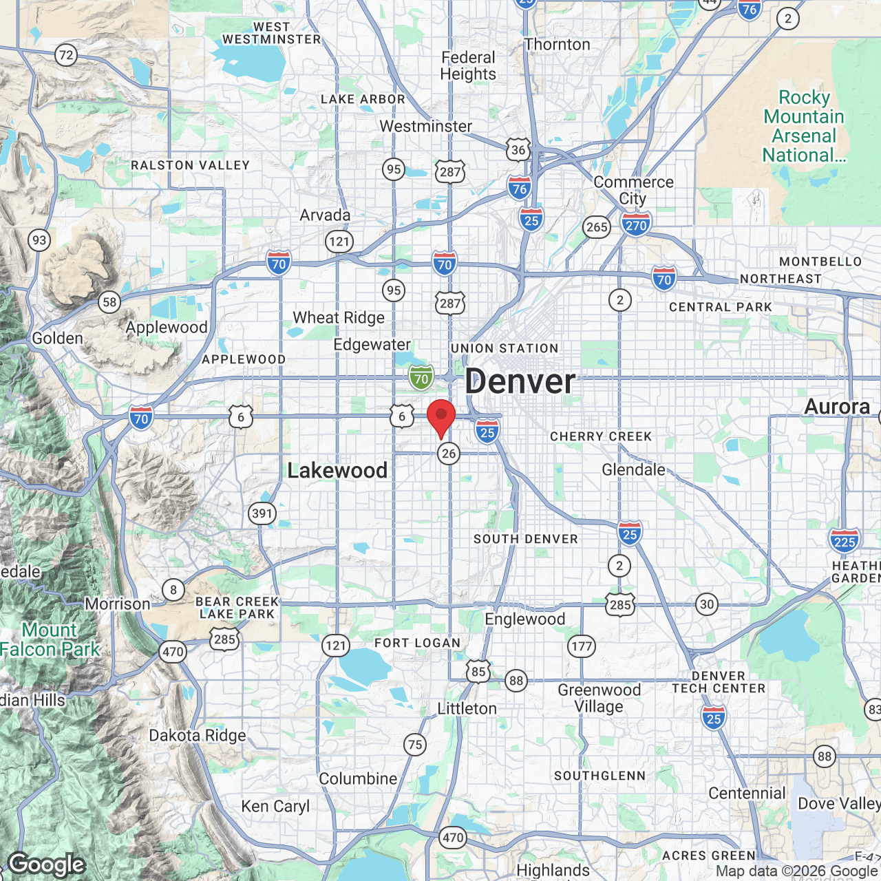 10 S Irving St, Denver, CO 80219, USA