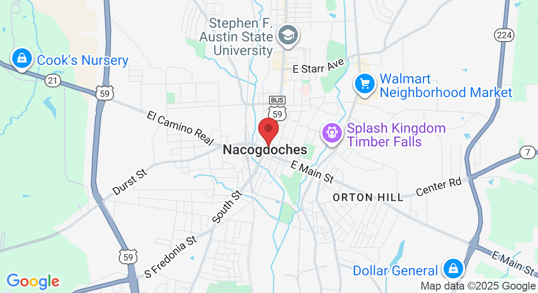 122 North St, Nacogdoches, TX 75961, USA