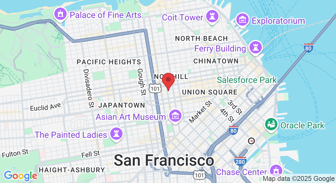 1038 Larkin St, San Francisco, CA 94109, USA