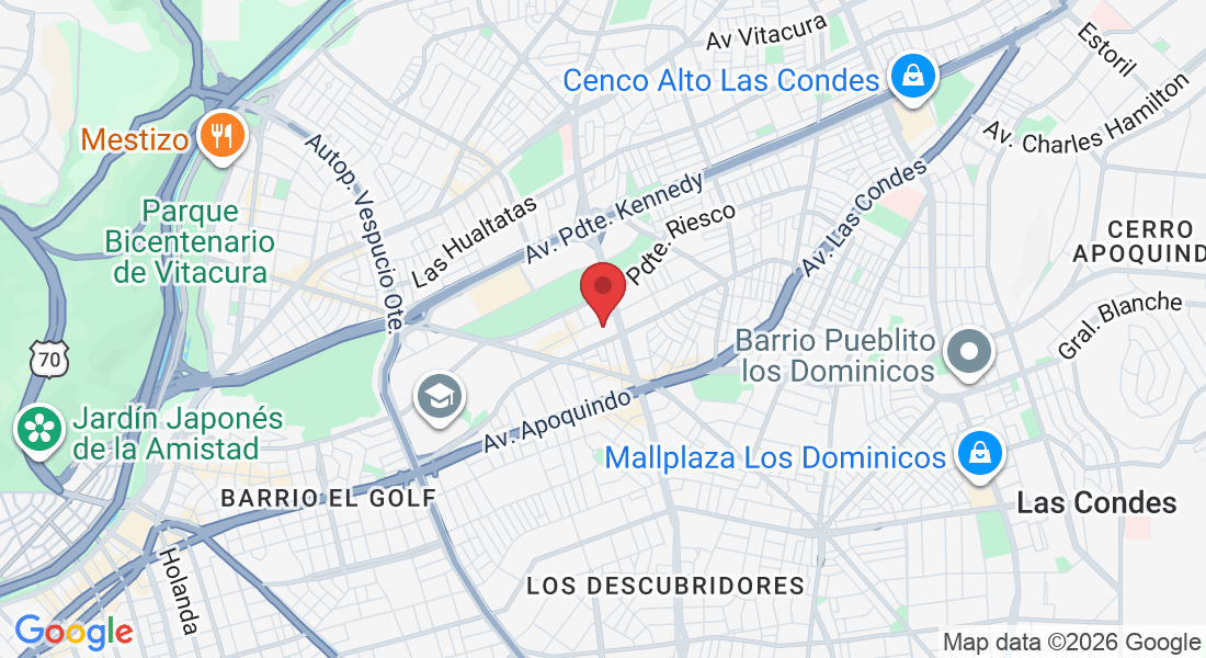 Cerro El Plomo 5931, 7561160 Las Condes, Región Metropolitana, Chile