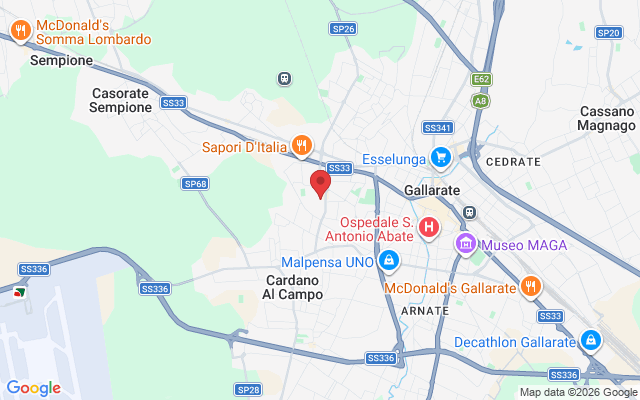 Via A. Sciesa, 40B, 21013 Gallarate VA, Italia
