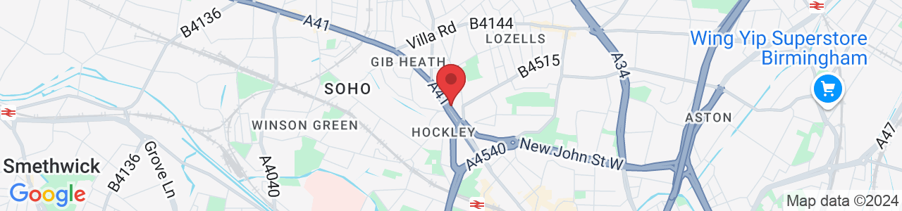 62-64 Soho Hill, Hockley, Birmingham B19 1AA, UK