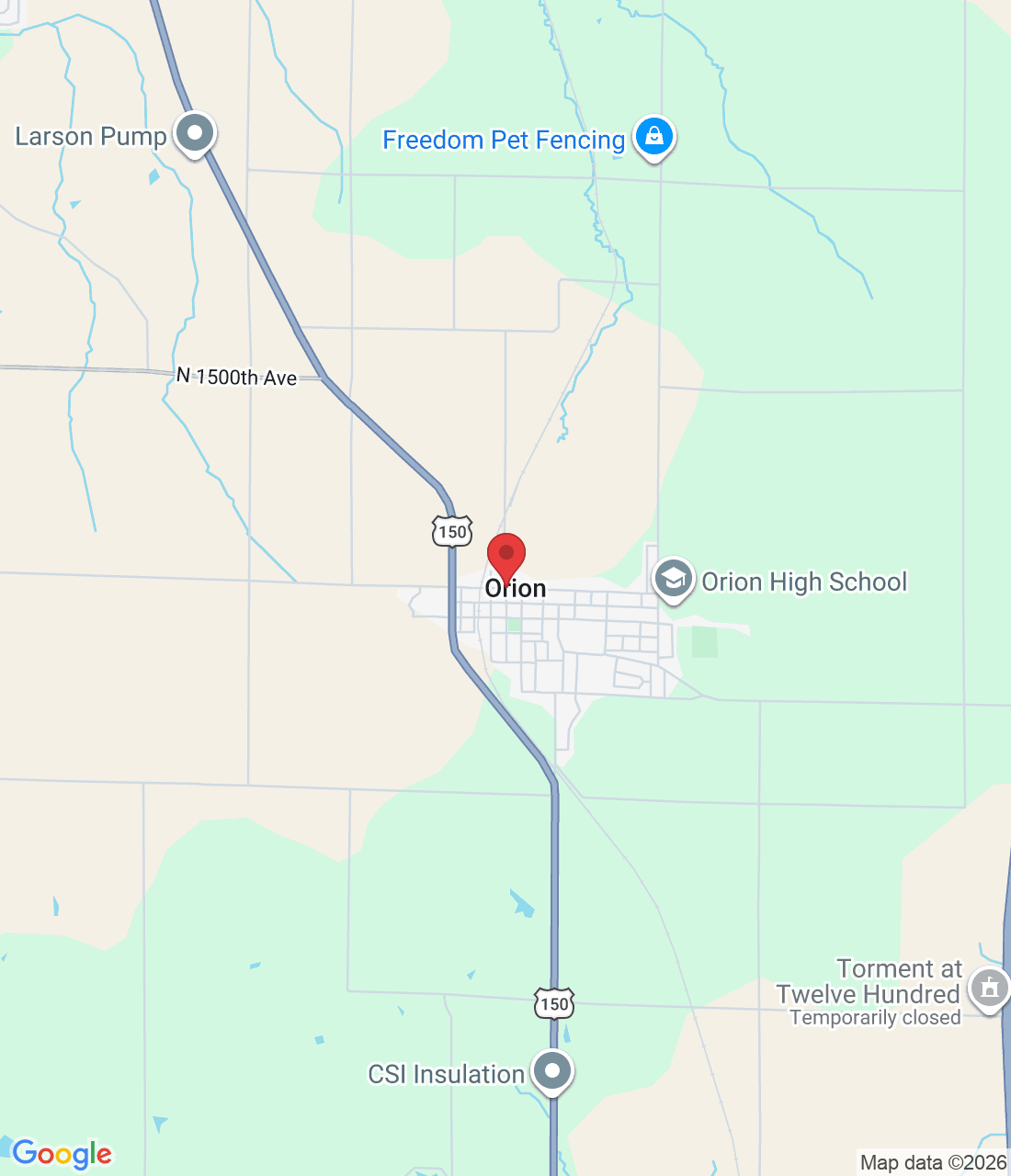 Orion, IL 61273, USA