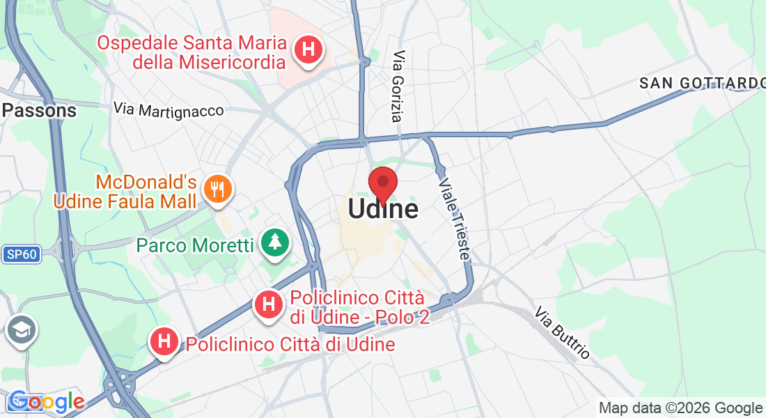 33100 Udine UD, Italia