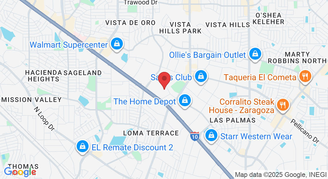 11220 Rojas Dr suite a1, El Paso, TX 79935, USA