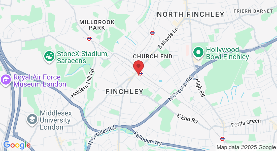 Station Road Finchley, Station Rd, London N3 2SB, UK