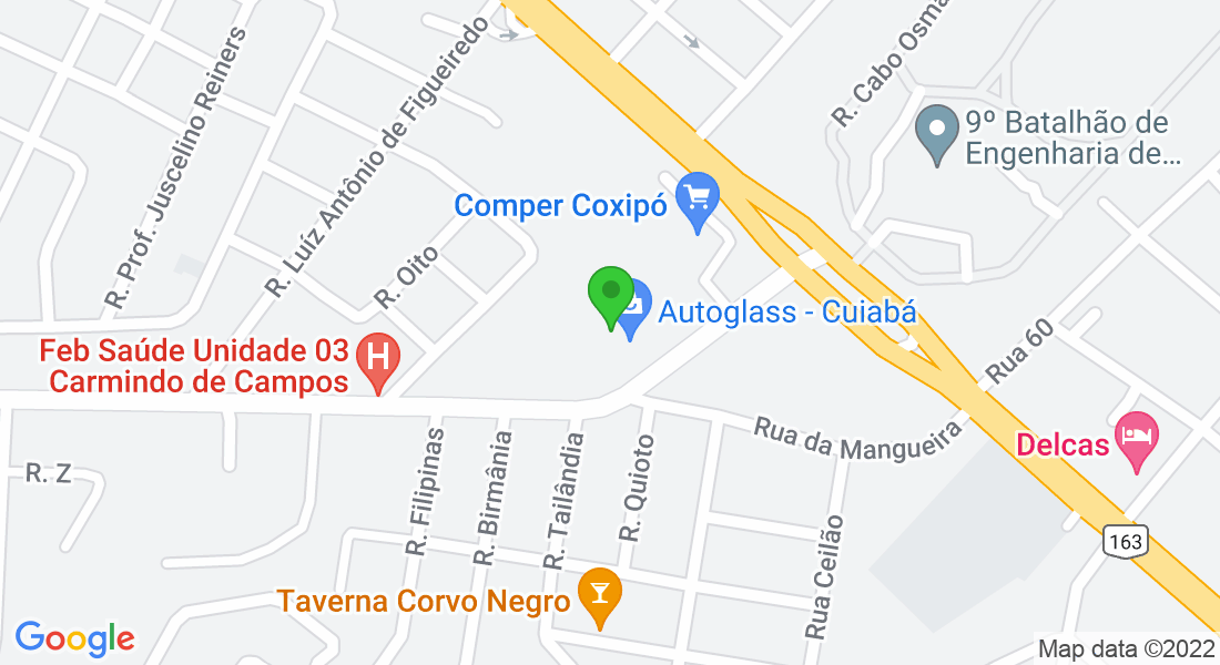 Av. Carmindo de Campos, 145B - Jardim Shangri-lá, Cuiabá - MT, 78070-205, Brasil