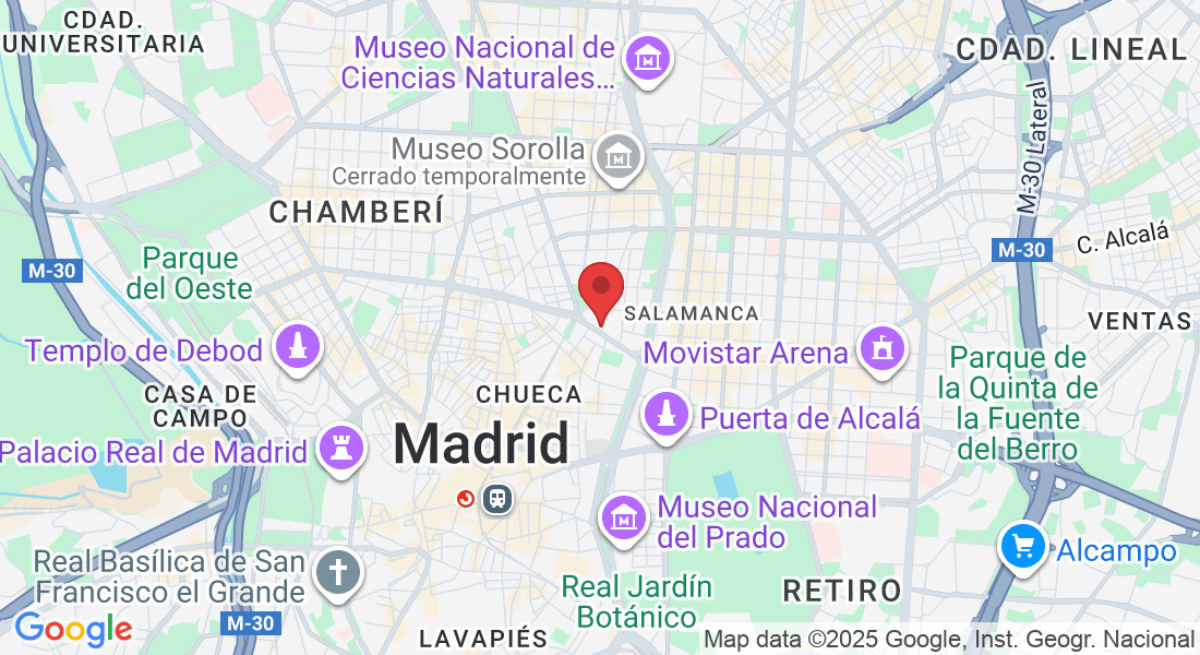 Calle de Zurbano, 45 1, Chamberí, 28010 Madrid, España