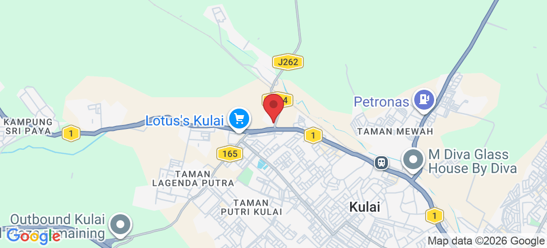 19, Jalan Dataran Kulai 2, Taman Dataran Kula, 81000 Kulai, Johor Darul Ta'zim, Malaysia