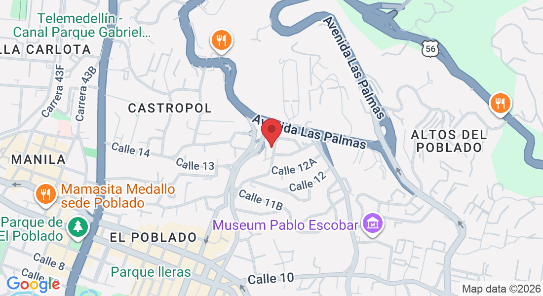 Cra. 32 #13-49 edificio 13, El Poblado, Medellín, El Poblado, Medellín, Antioquia, Colombia