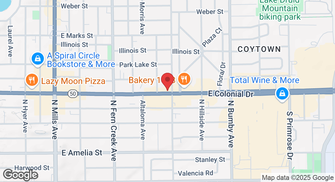 1919 E Colonial Dr, Orlando, FL 32803, USA