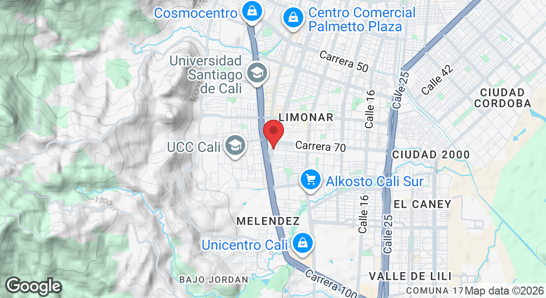 Cl. 10 #72-01, Cdad. Capri, Cali, Valle del Cauca, Colombia