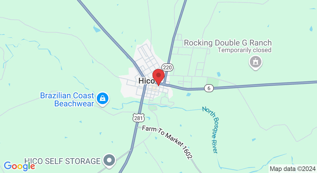 108 E 1st St, Hico, TX 76457, USA