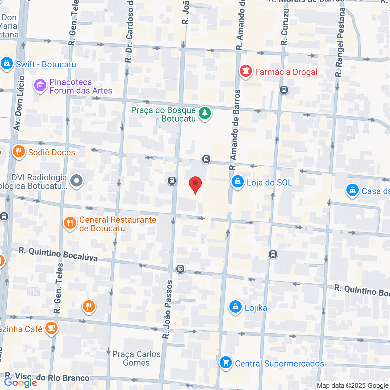 R. João Passos, 807 - Centro, Botucatu - SP, 18600-040, Brasil