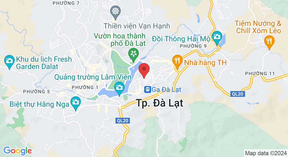 142 Yersin, Phường 10, Thành phố Đà Lạt, Lâm Đồng, Việt Nam