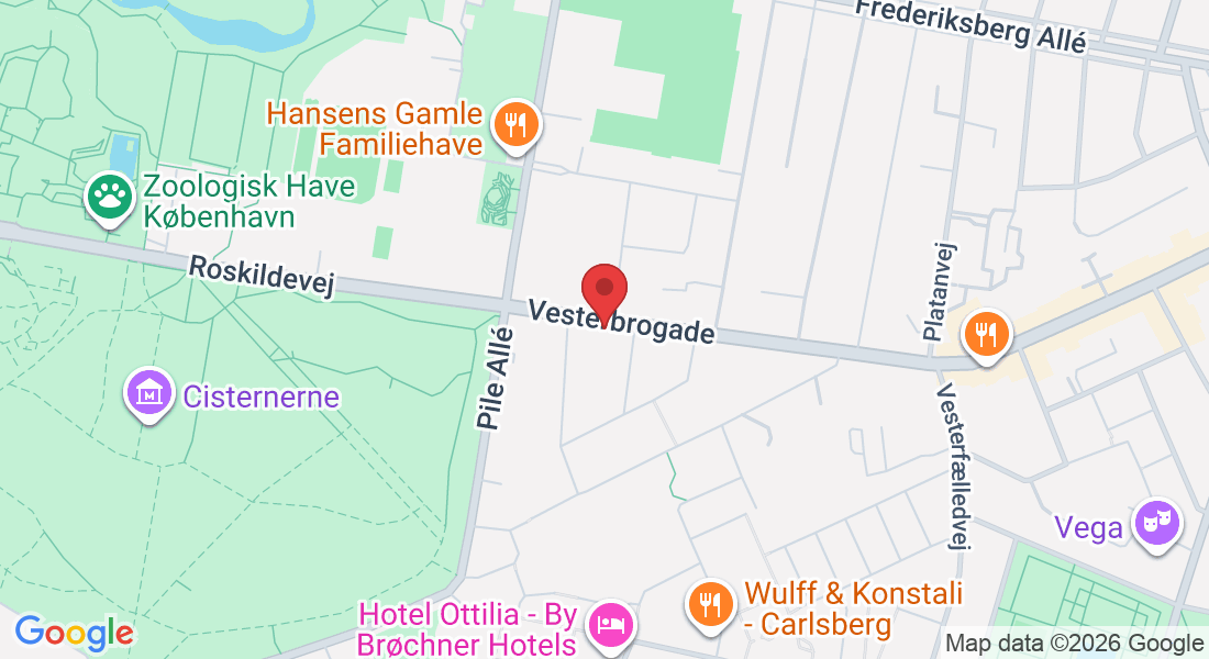 Vesterbrogade 179, 1800 Frederiksberg, Danmark