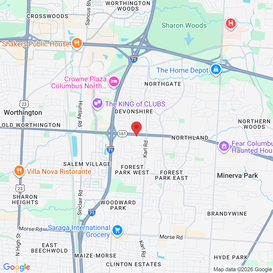 1425 E Dublin Granville Rd, Columbus, OH 43229, USA