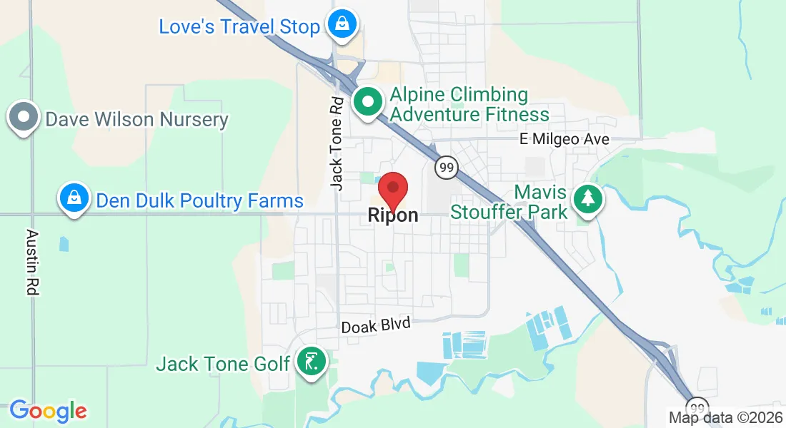 PVQ7+QRP, Ripon, CA 95366, USA