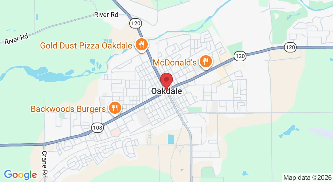 Q583+M55, Oakdale, CA 95361, USA